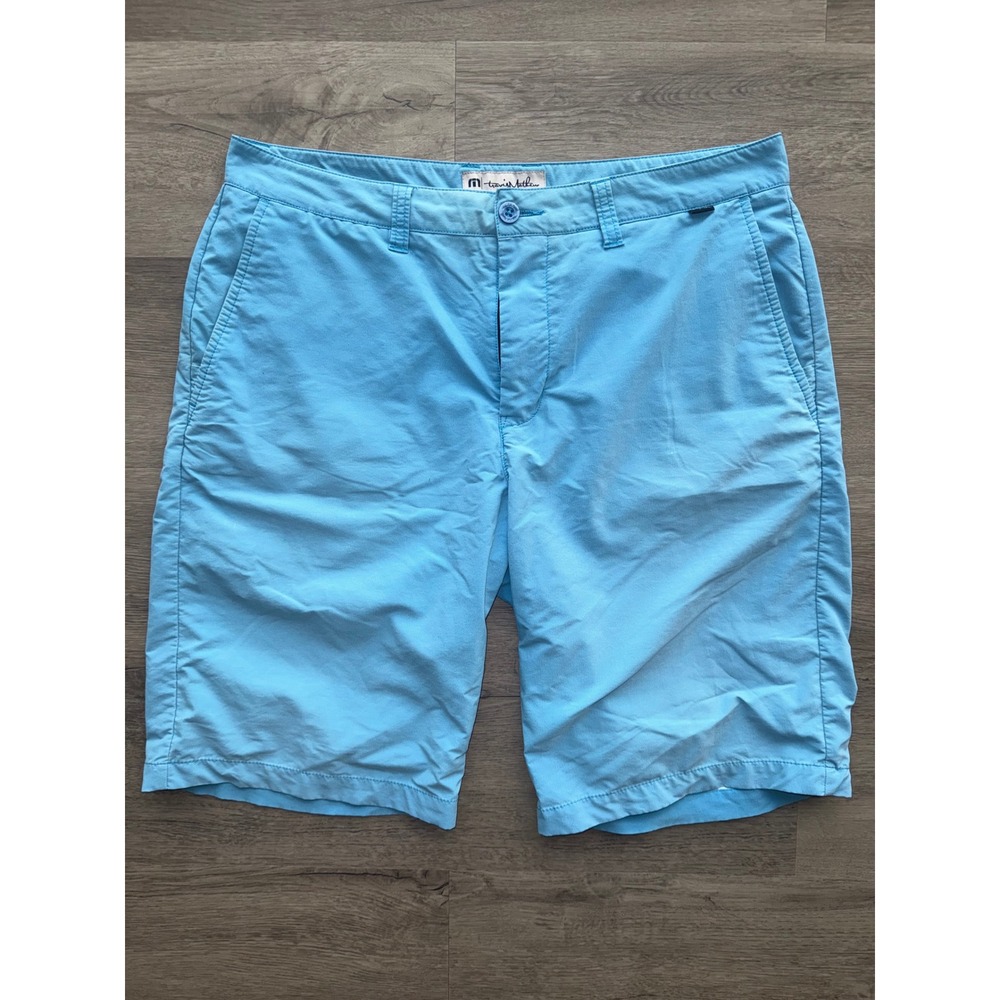 Travis Mathew Men's Blue Shorts, 36x11